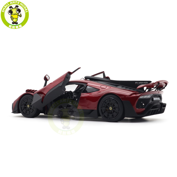 1/18 Kiloworks Mercedes Benz AMG ONE Black Diecast Model Toy Car Gifts For Father Friends