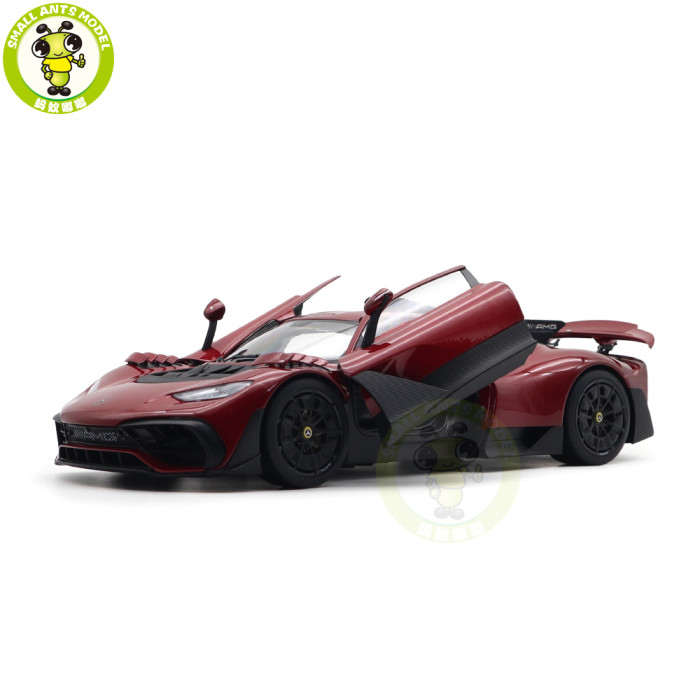 1/18 Kiloworks Mercedes Benz AMG ONE Black Diecast Model Toy Car Gifts For Father Friends