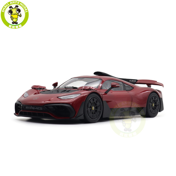 1/18 Kiloworks Mercedes Benz AMG ONE Black Diecast Model Toy Car Gifts For Father Friends