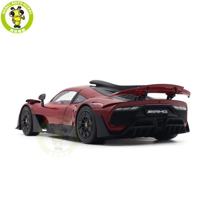 1/18 Kiloworks Mercedes Benz AMG ONE Black Diecast Model Toy Car Gifts For Father Friends