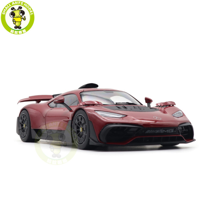 1/18 Kiloworks Mercedes Benz AMG ONE Black Diecast Model Toy Car Gifts For Father Friends
