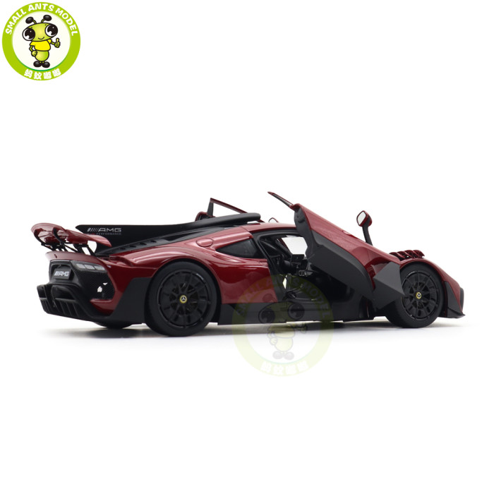 1/18 Kiloworks Mercedes Benz AMG ONE Black Diecast Model Toy Car Gifts For Father Friends