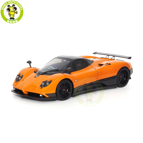 1/18 PAGANI ZONDA F 2005 Arancio St. Tropez Almost REAL 850409001 Diecast Model Toys Car Boys Girls Gifts