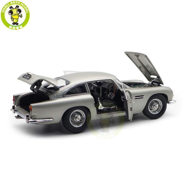 1/18 Aston Martin DB5 DB 5 Diecast Model Toy Car Gifts For Father Friends