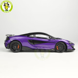 1/18 LCD Mclaren 600LT 600 LT super Racing car Diecast Model Cars Boys Girls Gifts