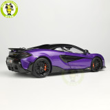 1/18 LCD Mclaren 600LT 600 LT super Racing car Diecast Model Cars Boys Girls Gifts