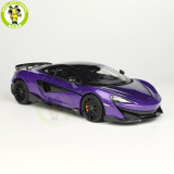 1/18 LCD Mclaren 600LT 600 LT super Racing car Diecast Model Cars Boys Girls Gifts