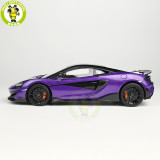 1/18 LCD Mclaren 600LT 600 LT super Racing car Diecast Model Cars Boys Girls Gifts