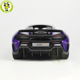 1/18 LCD Mclaren 600LT 600 LT super Racing car Diecast Model Cars Boys Girls Gifts