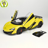1/18 LCD Mclaren 600LT 600 LT super Racing car Diecast Model Cars Boys Girls Gifts