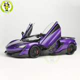 1/18 LCD Mclaren 600LT 600 LT super Racing car Diecast Model Cars Boys Girls Gifts