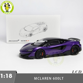 1/18 LCD Mclaren 600LT 600 LT super Racing car Diecast Model Cars Boys Girls Gifts