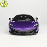 1/18 LCD Mclaren 600LT 600 LT super Racing car Diecast Model Cars Boys Girls Gifts