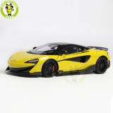 1/18 LCD Mclaren 600LT 600 LT super Racing car Diecast Model Cars Boys Girls Gifts