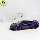 1/18 LCD Mclaren 600LT 600 LT super Racing car Diecast Model Cars Boys Girls Gifts