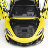 1/18 LCD Mclaren 600LT 600 LT super Racing car Diecast Model Cars Boys Girls Gifts