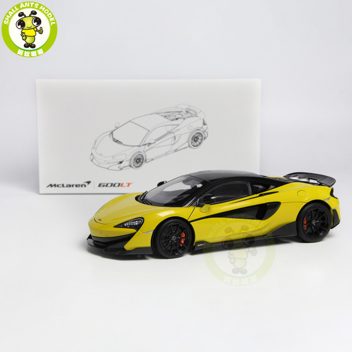 1/18 LCD Mclaren 600LT 600 LT super Racing car Diecast Model Cars Boys Girls Gifts