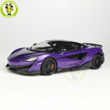 1/18 LCD Mclaren 600LT 600 LT super Racing car Diecast Model Cars Boys Girls Gifts