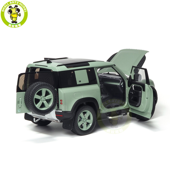 1/18 Land Rover Defender 90 110 2023 75th Almost Real 810711 810811 Diecast Model Toy Car Gifts For Father Friends
