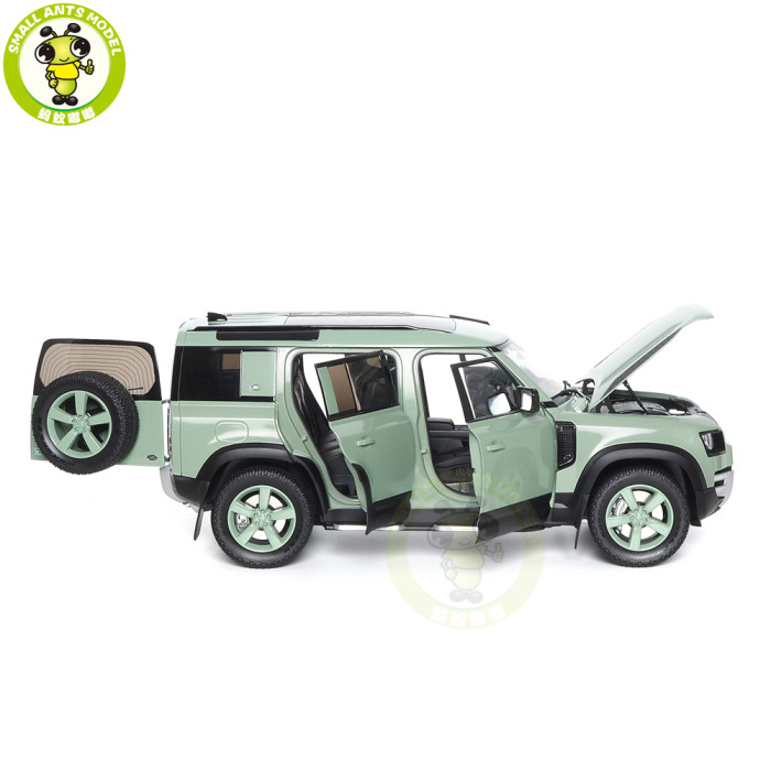 1/18 Land Rover Defender 90 110 2023 75th Almost Real 810711 810811 Diecast Model Toy Car Gifts For Father Friends