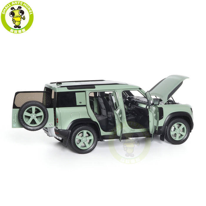 1/18 Land Rover Defender 90 110 2023 75th Almost Real 810711 810811 Diecast Model Toy Car Gifts For Father Friends