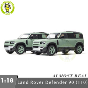 1/18 Land Rover Defender 90 110 2023 75th Almost Real 810711 810811 Diecast Model Toy Car Gifts For Father Friends