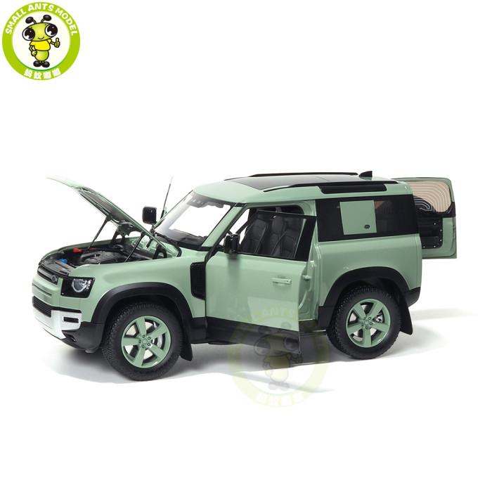 1/18 Land Rover Defender 90 110 2023 75th Almost Real 810711 810811 Diecast Model Toy Car Gifts For Father Friends