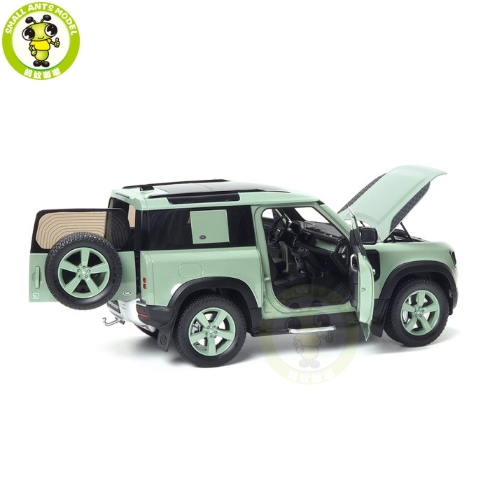 1/18 Land Rover Defender 90 110 2023 75th Almost Real 810711 810811 Diecast Model Toy Car Gifts For Father Friends