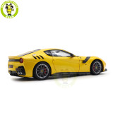 1/18 Ferrari F12 TDF Giallo Tri-strato BBR 182100 Diecast Model Toys Car Gifts For Father Friends