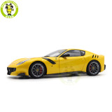 1/18 Ferrari F12 TDF Giallo Tri-strato BBR 182100 Diecast Model Toys Car Gifts For Father Friends