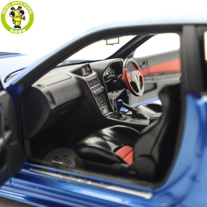 1/18 Nissan NISMO R34 GT-R Z-tune AUTOart 77462 Bayside Blue Model Car