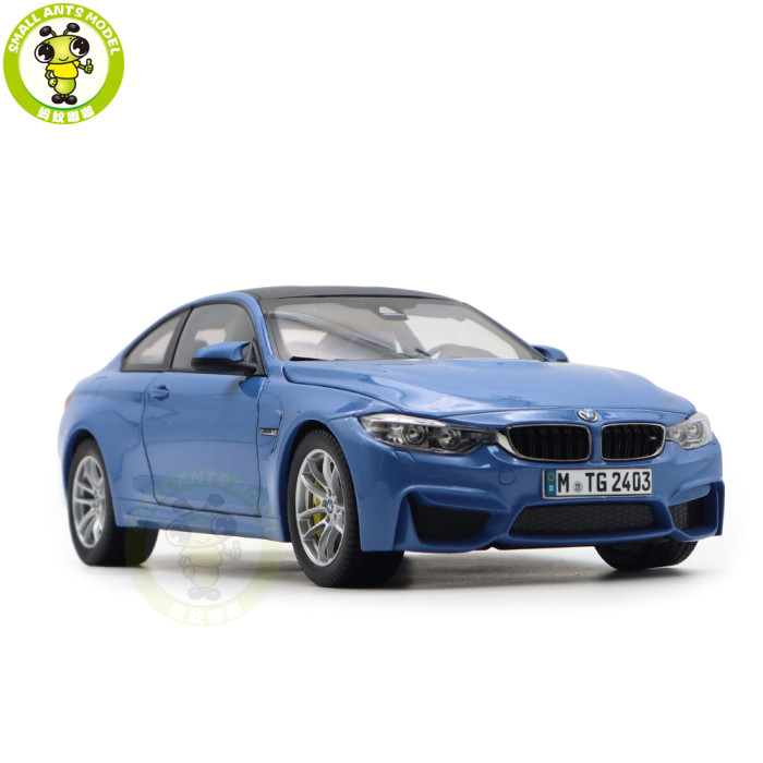 1/18 Paragon BMW M4 F82 2014 Diecast Model Car Toys Gifts For Friends Father