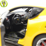 1/18 Ferrari F12 TDF Giallo Tri-strato BBR 182100 Diecast Model Toys Car Gifts For Father Friends