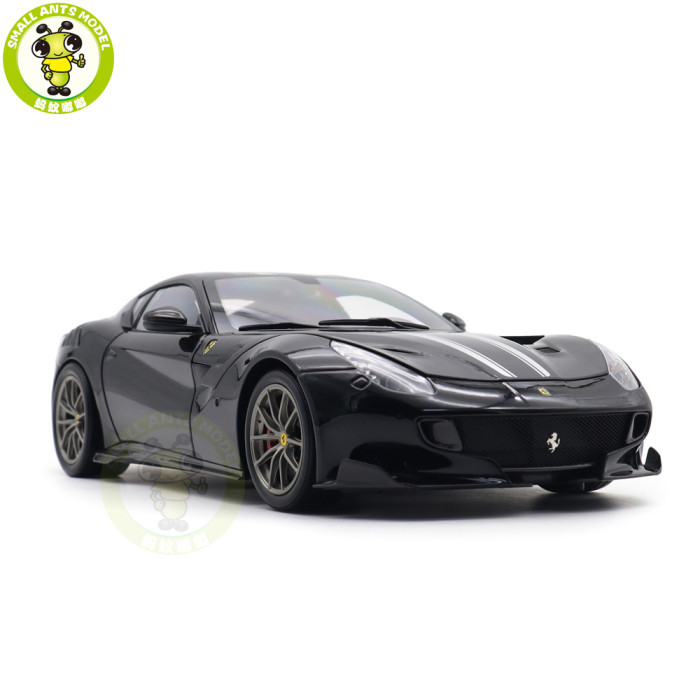 1/18 Ferrari F12 TDF New Black Daytona 508 BBR 182102 Diecast Model Toys Car Gifts For Father Friends