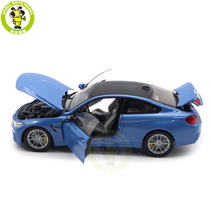 1/18 Paragon BMW M4 F82 2014 Diecast Model Car Toys Gifts For Friends Father