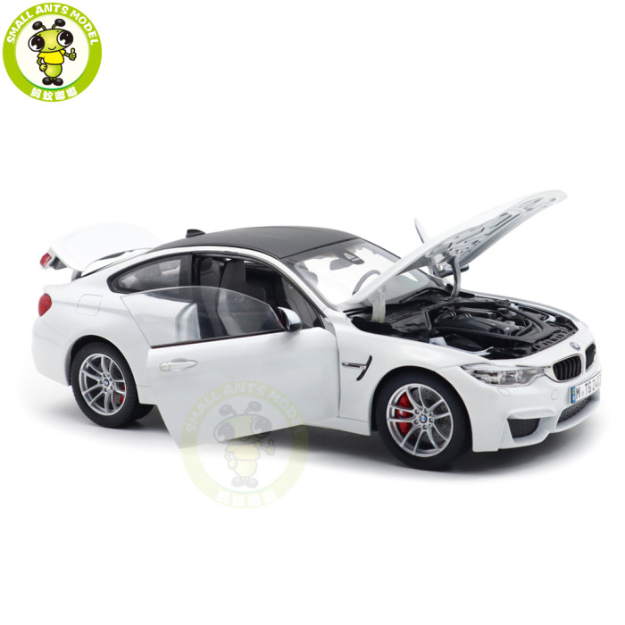 1/18 Paragon BMW M4 F82 2014 Diecast Model Car Toys Gifts For Friends Father