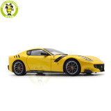 1/18 Ferrari F12 TDF Giallo Tri-strato BBR 182100 Diecast Model Toys Car Gifts For Father Friends