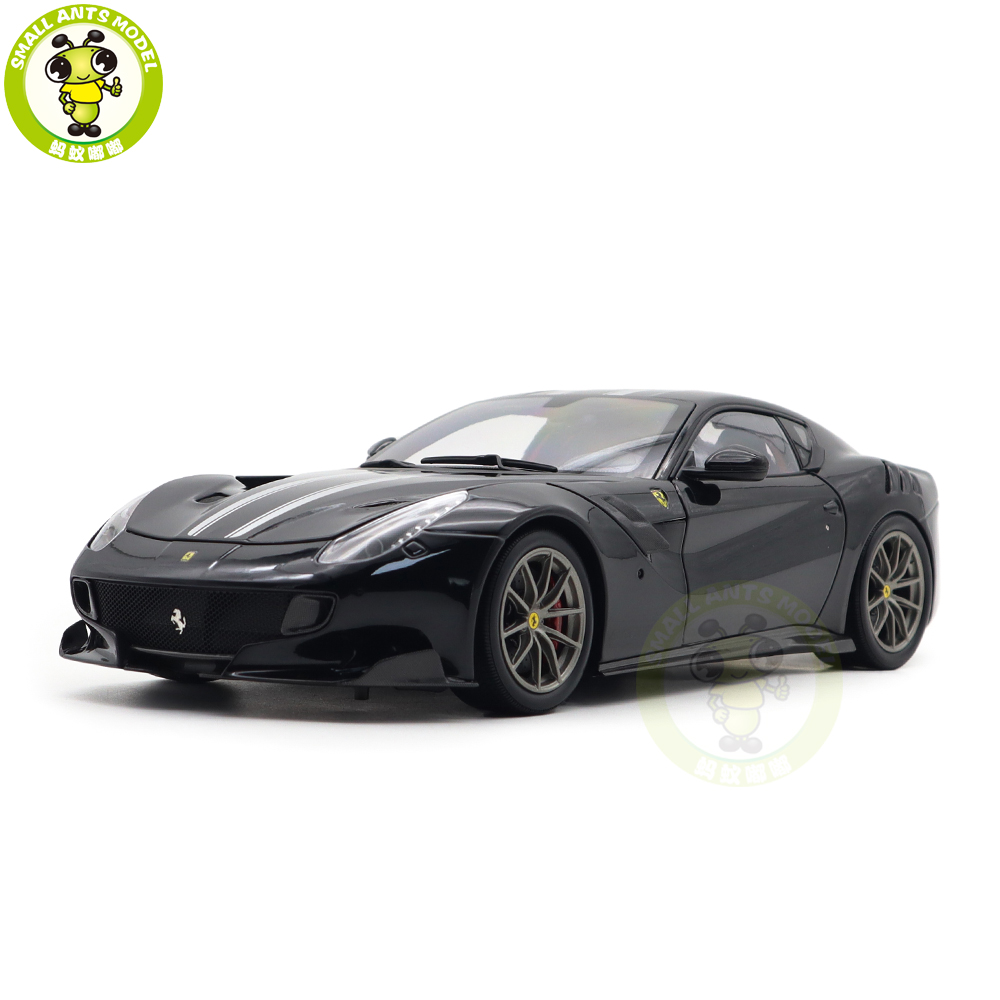 1/18 Ferrari F12 TDF New Black Daytona 508 BBR 182102 Diecast