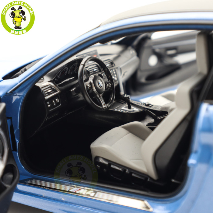 1/18 Paragon BMW M4 F82 2014 Diecast Model Car Toys Gifts For Friends Father