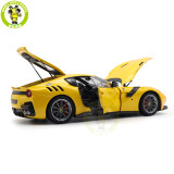 1/18 Ferrari F12 TDF Giallo Tri-strato BBR 182100 Diecast Model Toys Car Gifts For Father Friends