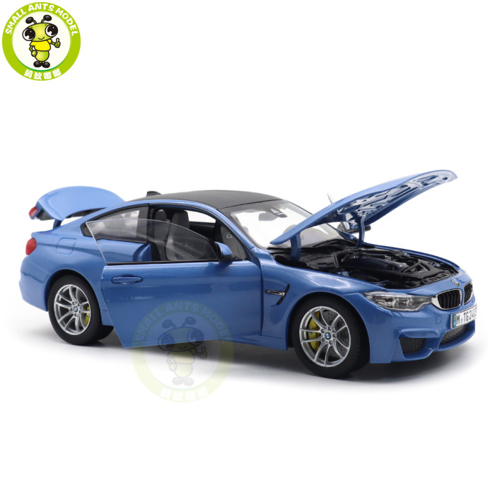 1/18 Paragon BMW M4 F82 2014 Diecast Model Car Toys Gifts For Friends Father