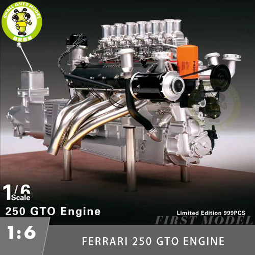 1/6 First Model Ferrari 250 GTO Engine Resin Model Limited To 999 PCS