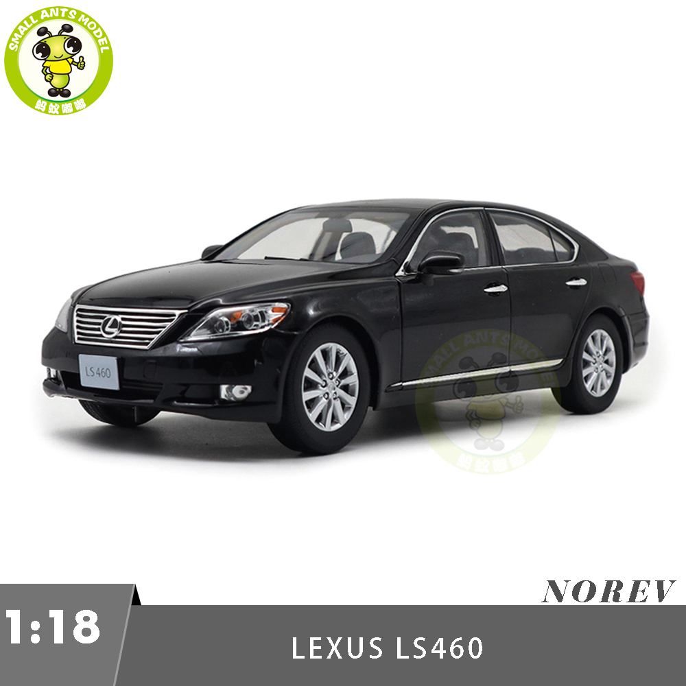 1/18 NOREV 188110 LEXUS LS460 2010 Black Diecast Model Toy Car