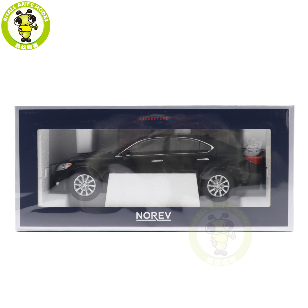 1/18 NOREV 188110 LEXUS LS460 2010 Black Diecast Model Toy