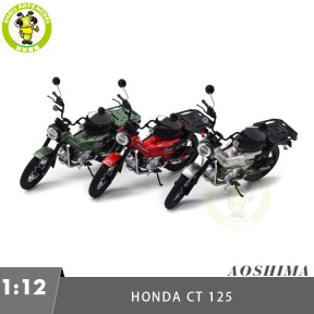1/12 AOSHIMA Honda CT 125 Diecast Model Motorcycle Car Toy Gifts For Friends Father