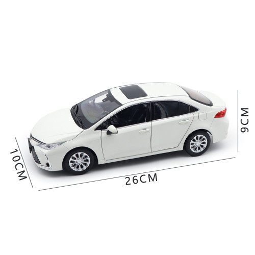 1/18 ALL NEW Toyota Corolla 2019 diecast car model Toys Boys Girls Gifts