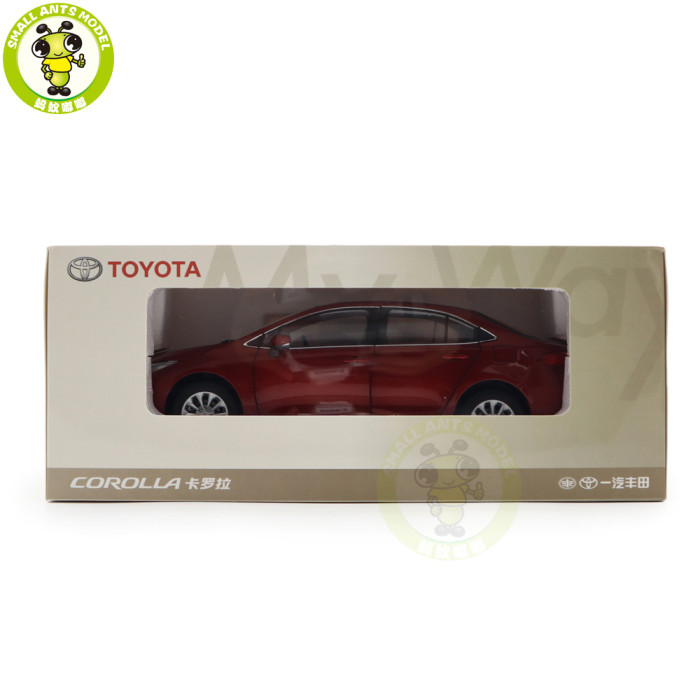 1/18 ALL NEW Toyota Corolla 2019 diecast car model Toys Boys Girls Gifts