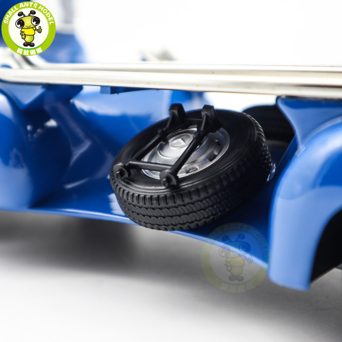 1/18 IVY Mercedes Benz Renntransporter Blaues Wuuder Car Transporter 1954 Diecast Model Toy Car Gifts For Father Friends