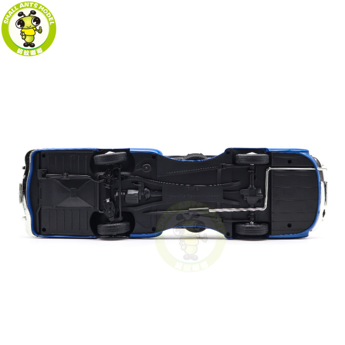 1/18 IVY Mercedes Benz Renntransporter Blaues Wuuder Car Transporter 1954 Diecast Model Toy Car Gifts For Father Friends
