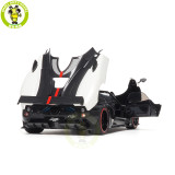 1/18 PAGANI ZONDA Cinque Roadster 2009 Bianco Benny Almost Real 850611001 Diecast Model Toys Car Boys Girls Gifts